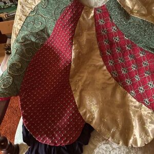 Elegant Multicolor Tapestry Jacket